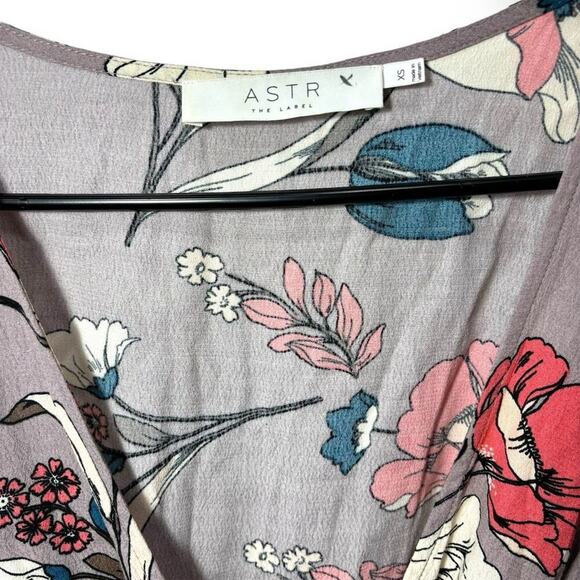 ASTR the Label Floral Midi Wrap Dress - Picture 6 of 7